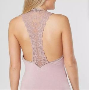 BKE Lace Trim Tank Top (Large)